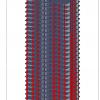 Презентация объемной модели несущих конструкций из расчетной программы "Скад"     25-ти этажного ж/д №2 с ж/б каркасом по плитно